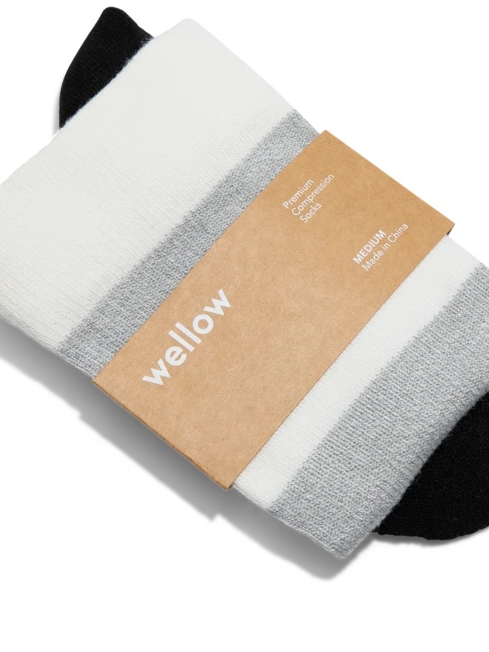 Wallow Signature Compression Socks NWT Size XL Wide Calf - Picture 3 of 5
